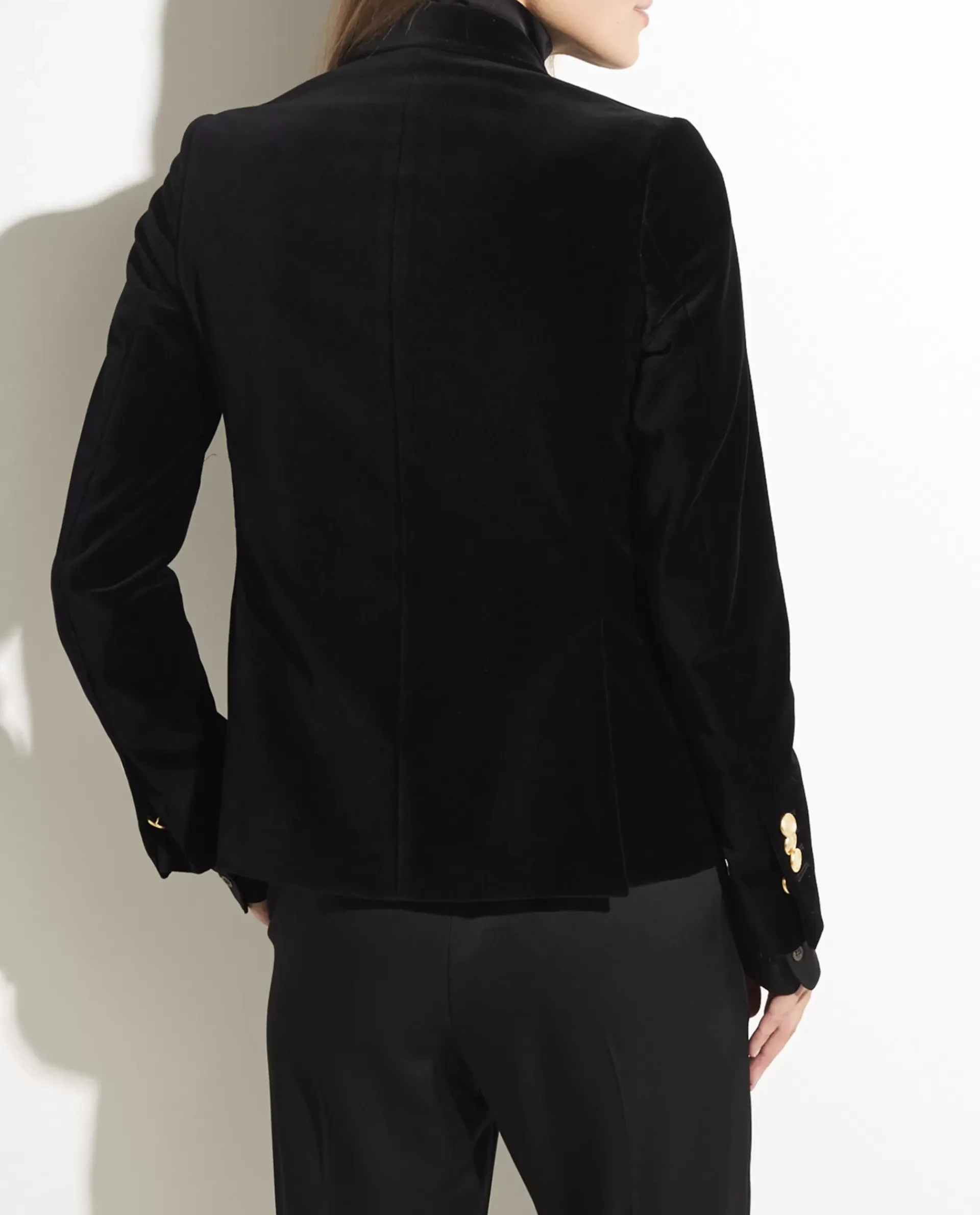 Best Sale Katoen Fluwelen Blazer Vrouwen Blazers