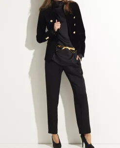 Best Sale Katoen Fluwelen Blazer Vrouwen Blazers