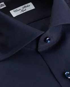 Clearance Katoenen Blend Shirt Mannen Shirts