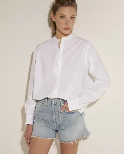Best Sale Katoenen Blouse Vrouwen Blouses
