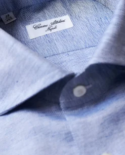 Sale Katoenen Linnen Shirt Mannen Shirts