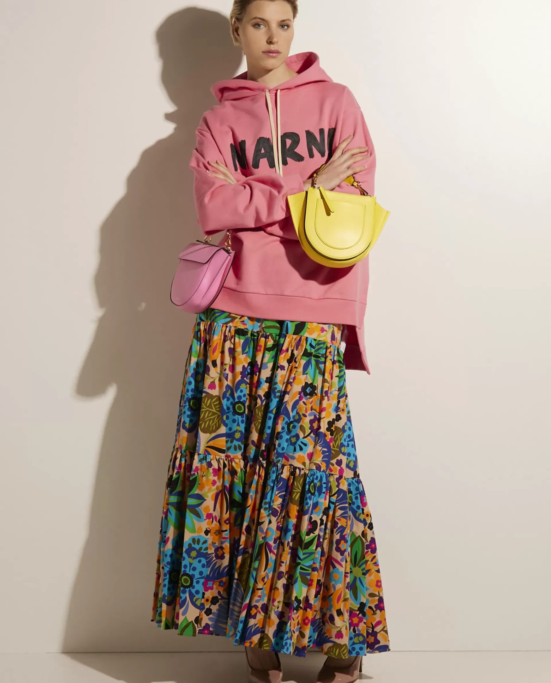 Fashion Katoenen Maxi Rok Vrouwen Rokken