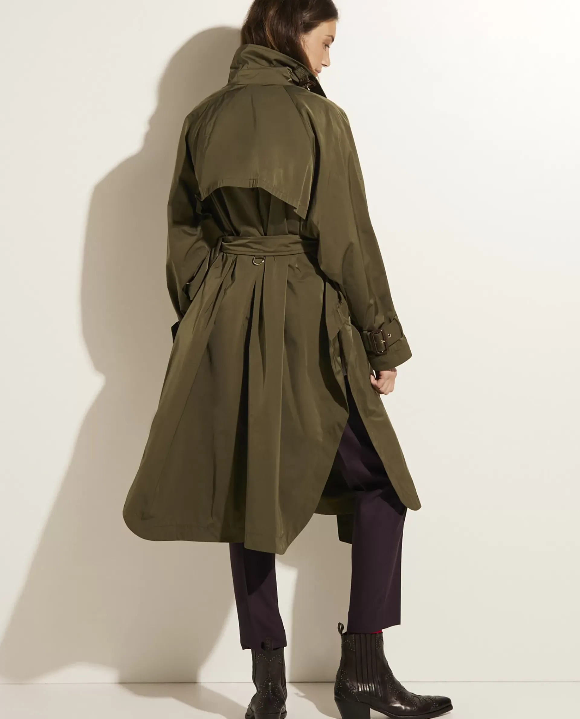 Outlet Katoenen Trenchcoat Vrouwen Jassen
