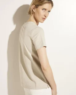 Clearance Katoenen T-Shirt Vrouwen Tops