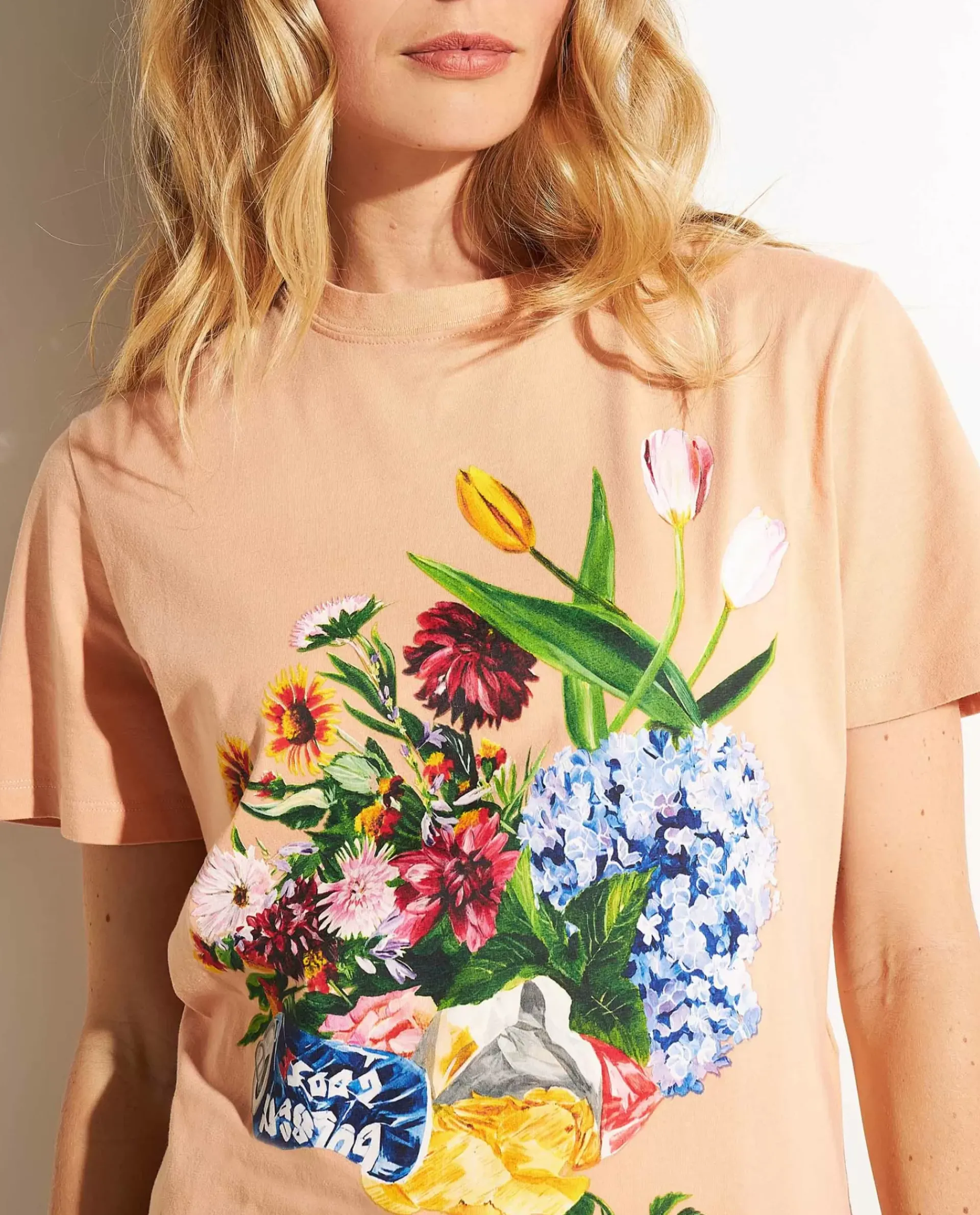 Store Katoenen T-Shirt Vrouwen Tops