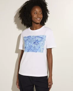Shop Katoenen T-Shirt Vrouwen Tops