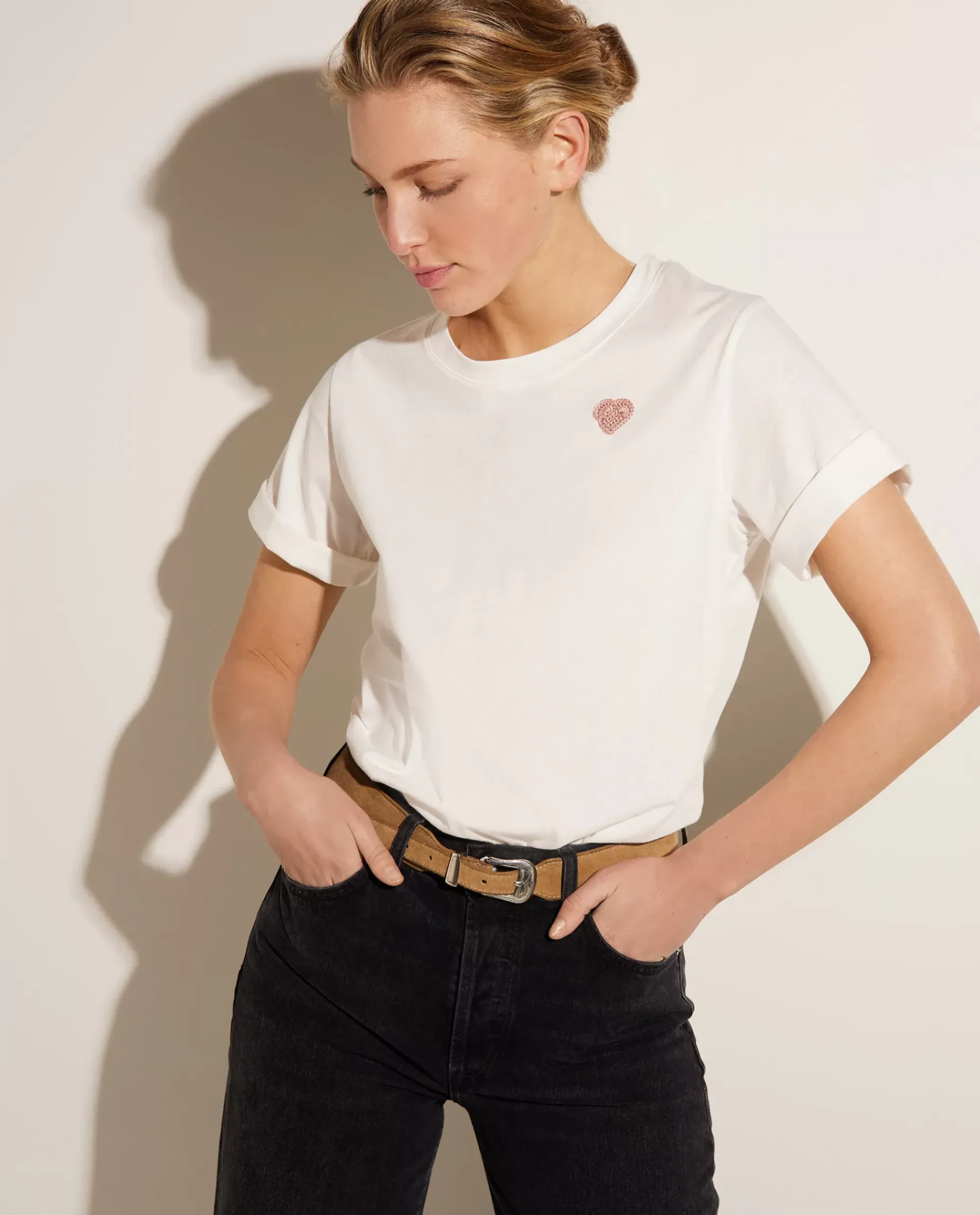 Cheap Katoenen T-Shirt Vrouwen Tops