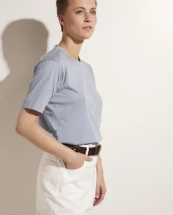 Best Katoenen T-Shirt Met Ronde Hals Vrouwen Tops