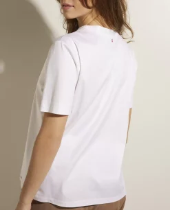 Best Katoenen T-Shirt Met Ronde Hals Vrouwen Tops