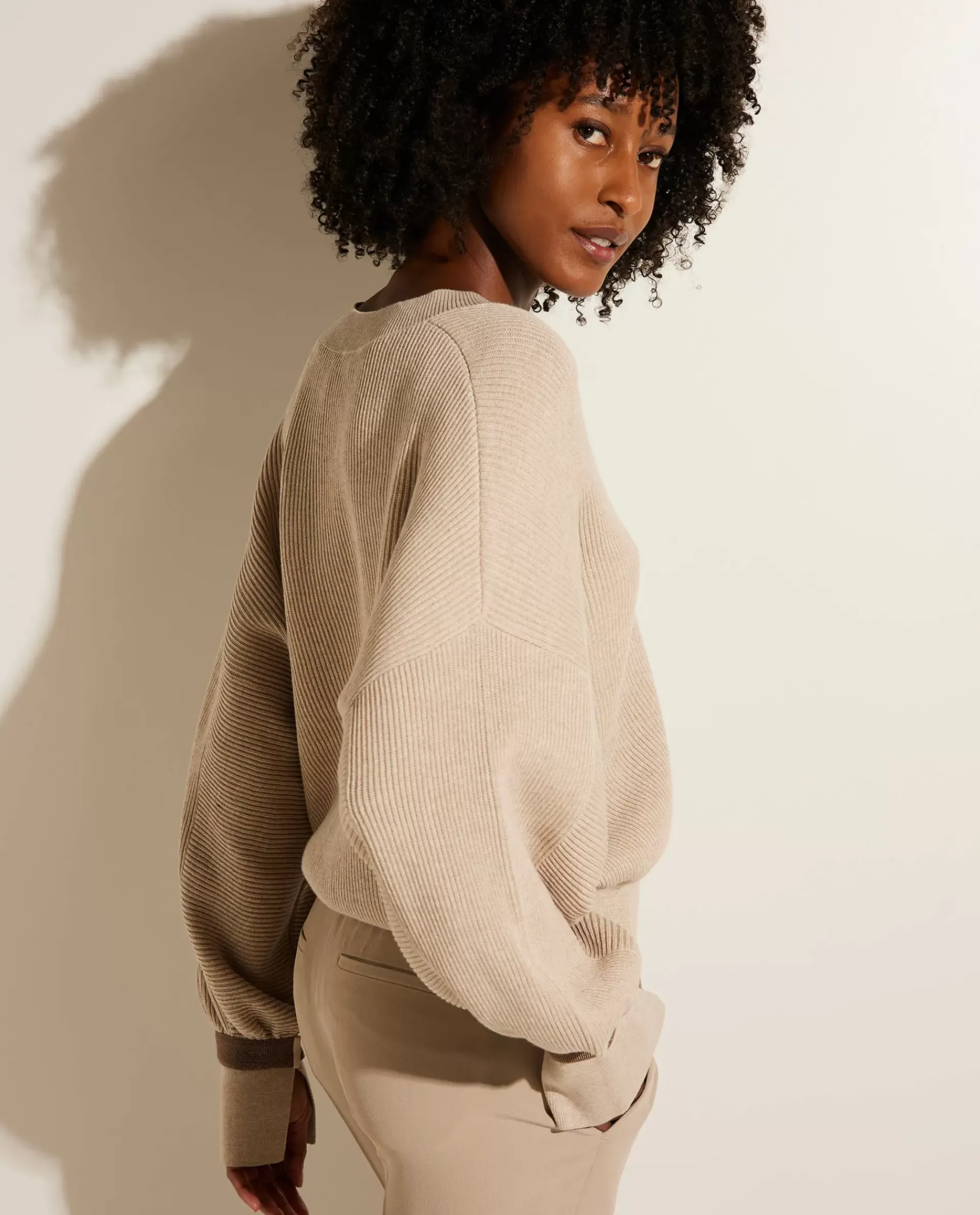 Cheap Katoenen V-Hals Trui Vrouwen Sweaters