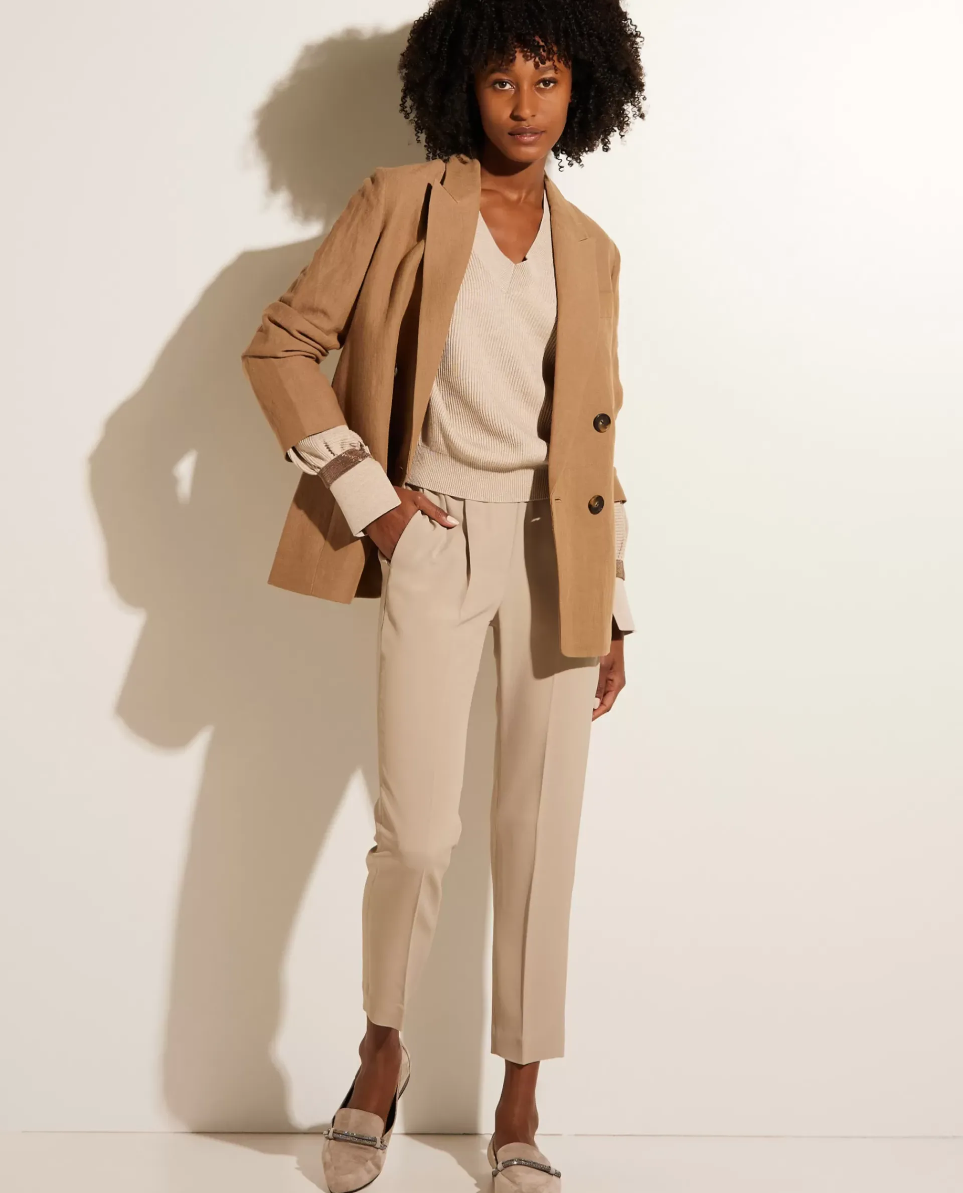 Cheap Katoenen V-Hals Trui Vrouwen Sweaters
