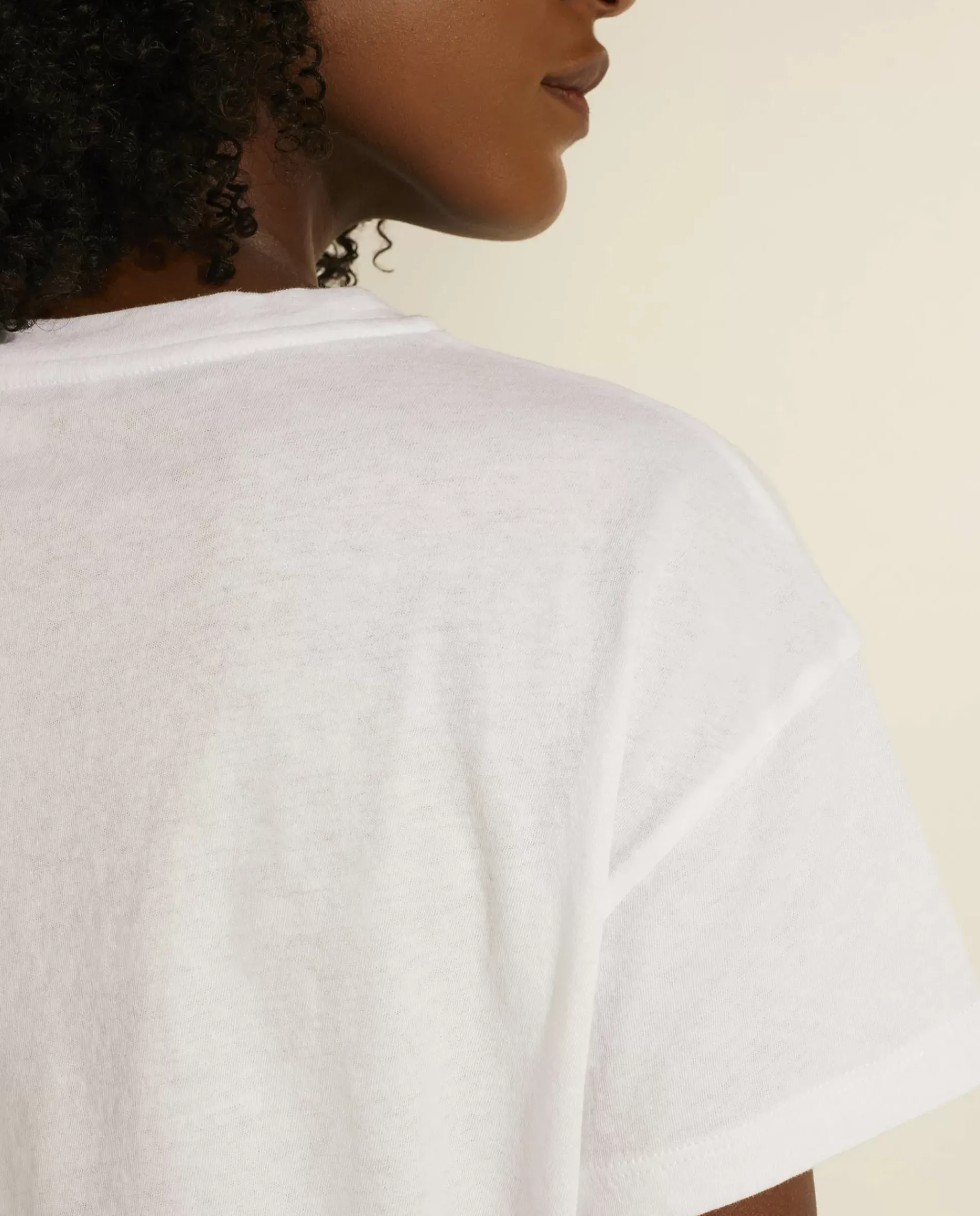 Best Sale Katoen-Linnen T-Shirt Vrouwen Tops
