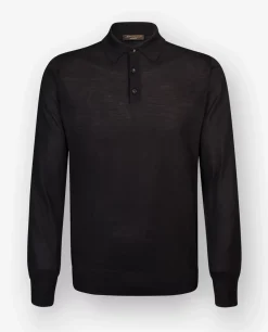 Online Knitted Polo Mannen Knitwear