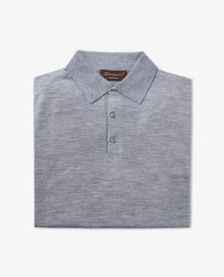 Online Knitted Polo Mannen Knitwear