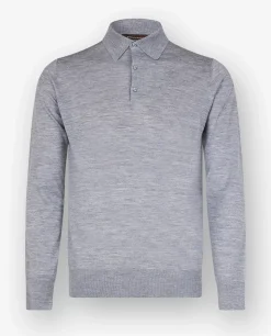 Online Knitted Polo Mannen Knitwear