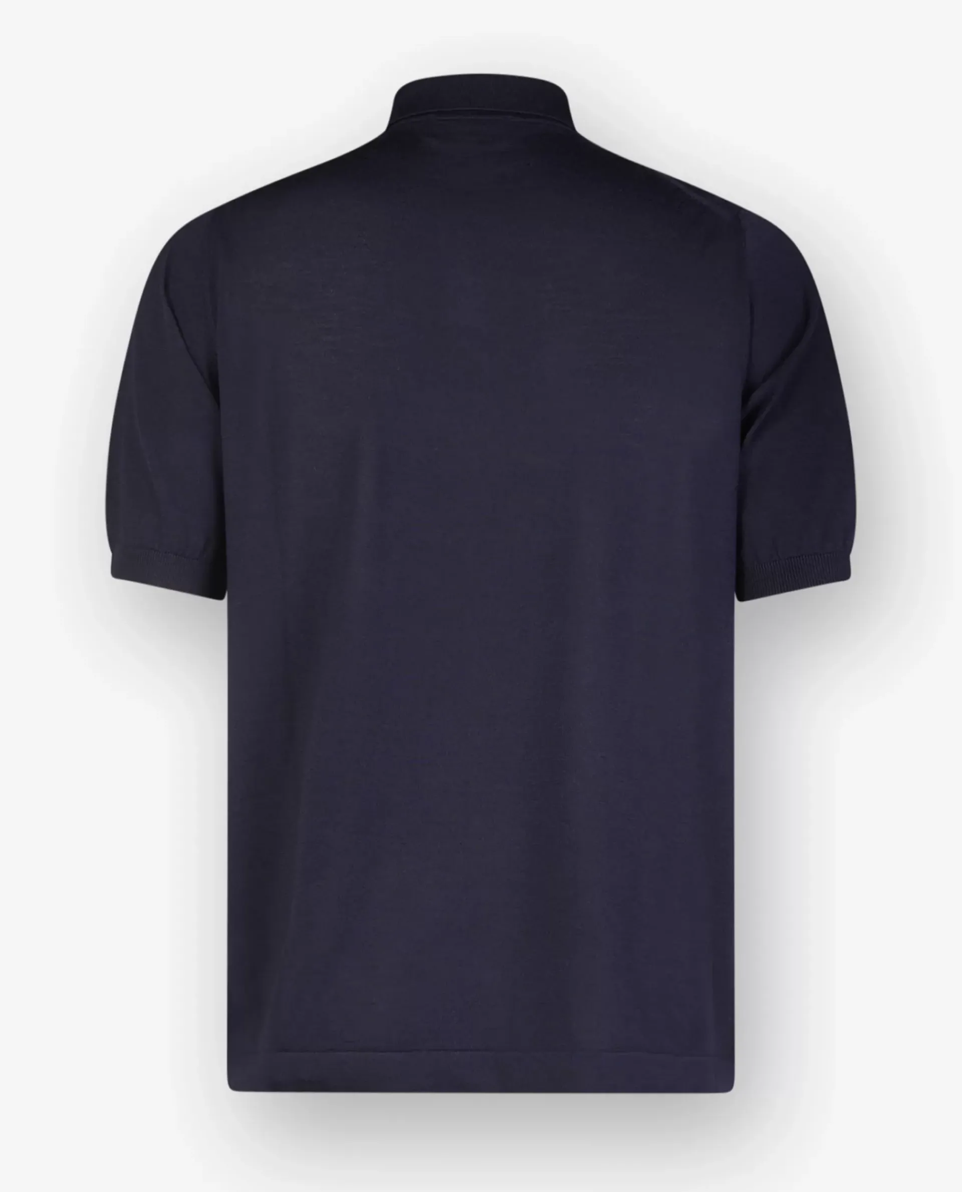 Store Knitted Polo Met Korte Mouwen Mannen Knitwear