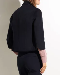 Best Korte Double Face Cashmere Blazer Vrouwen Blazers