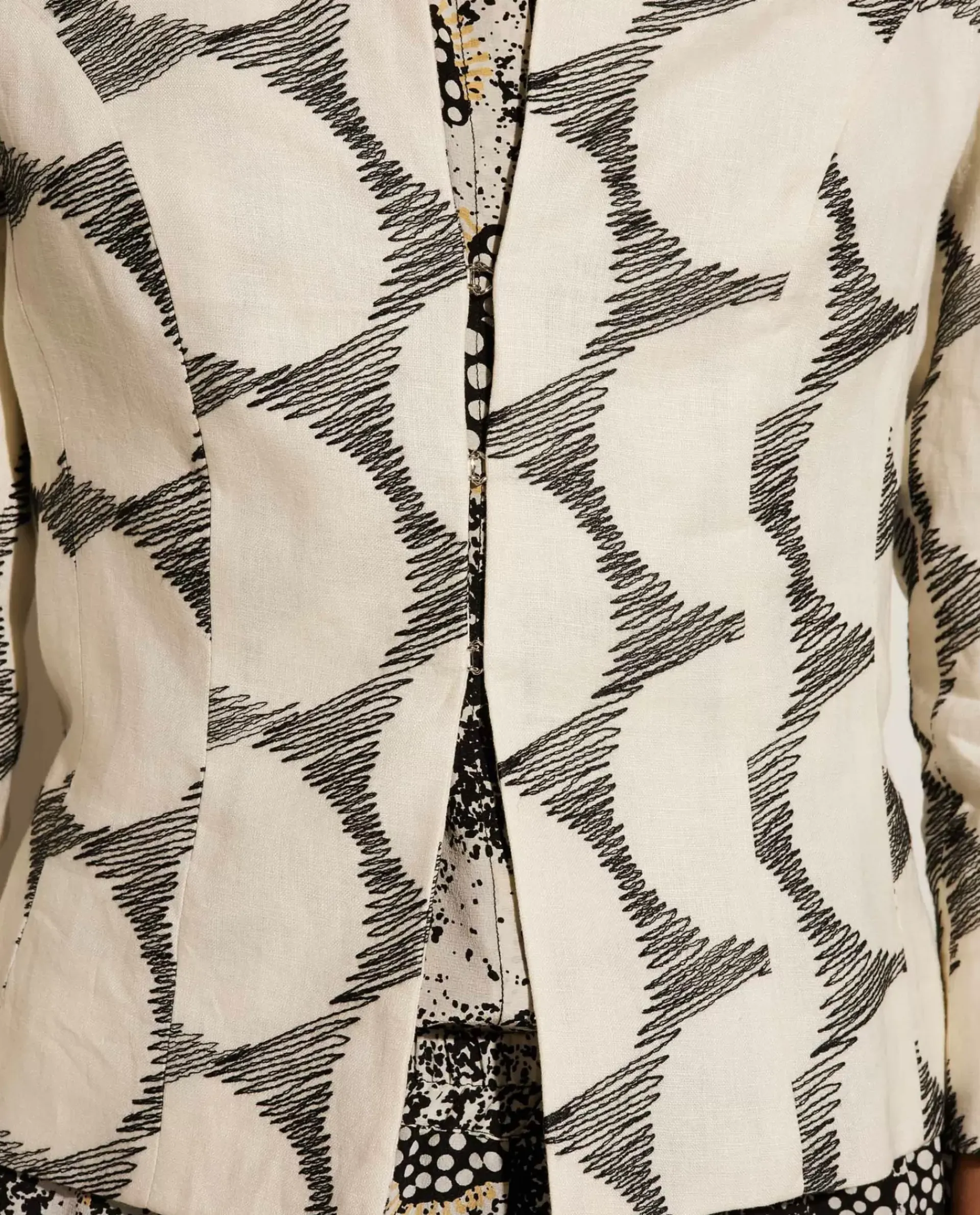Best Sale Korte Linnen Blazer Vrouwen Blazers