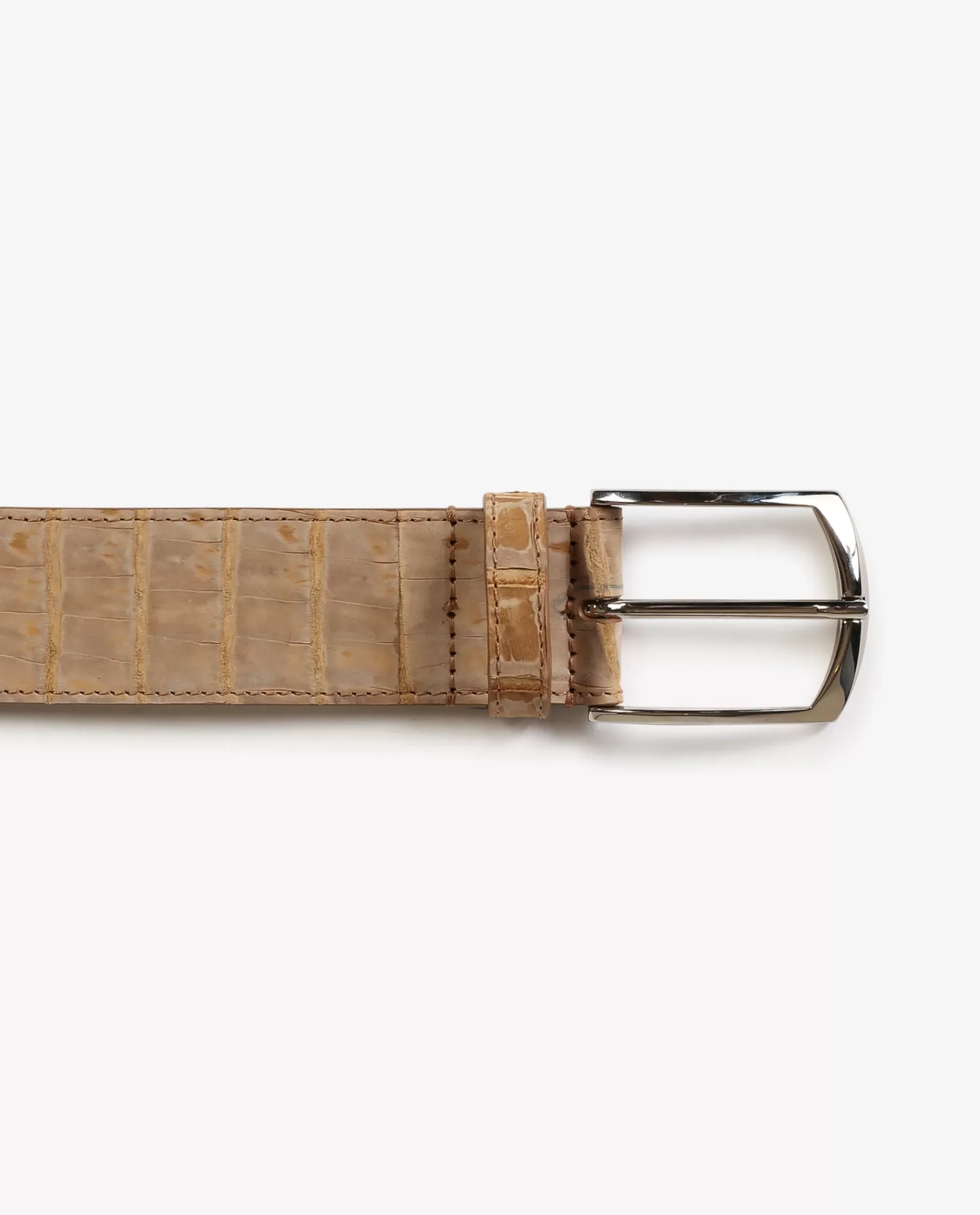 Fashion Krokodillen Leren Riem Mannen Riemen