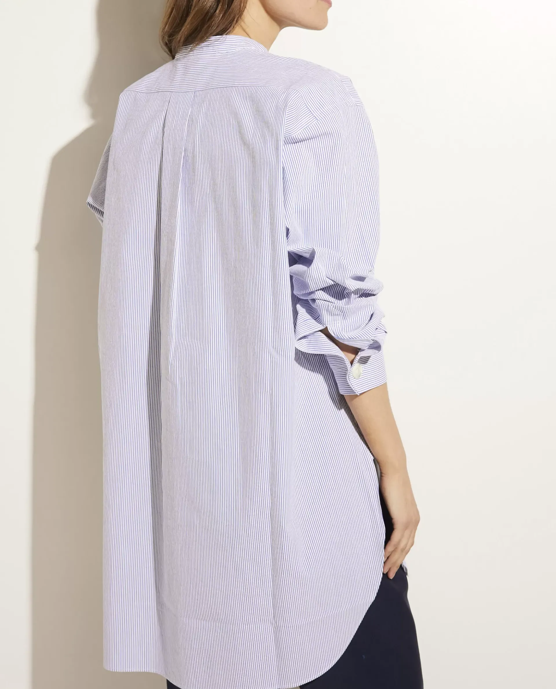 Sale Lange Katoenen Blouse Vrouwen Blouses