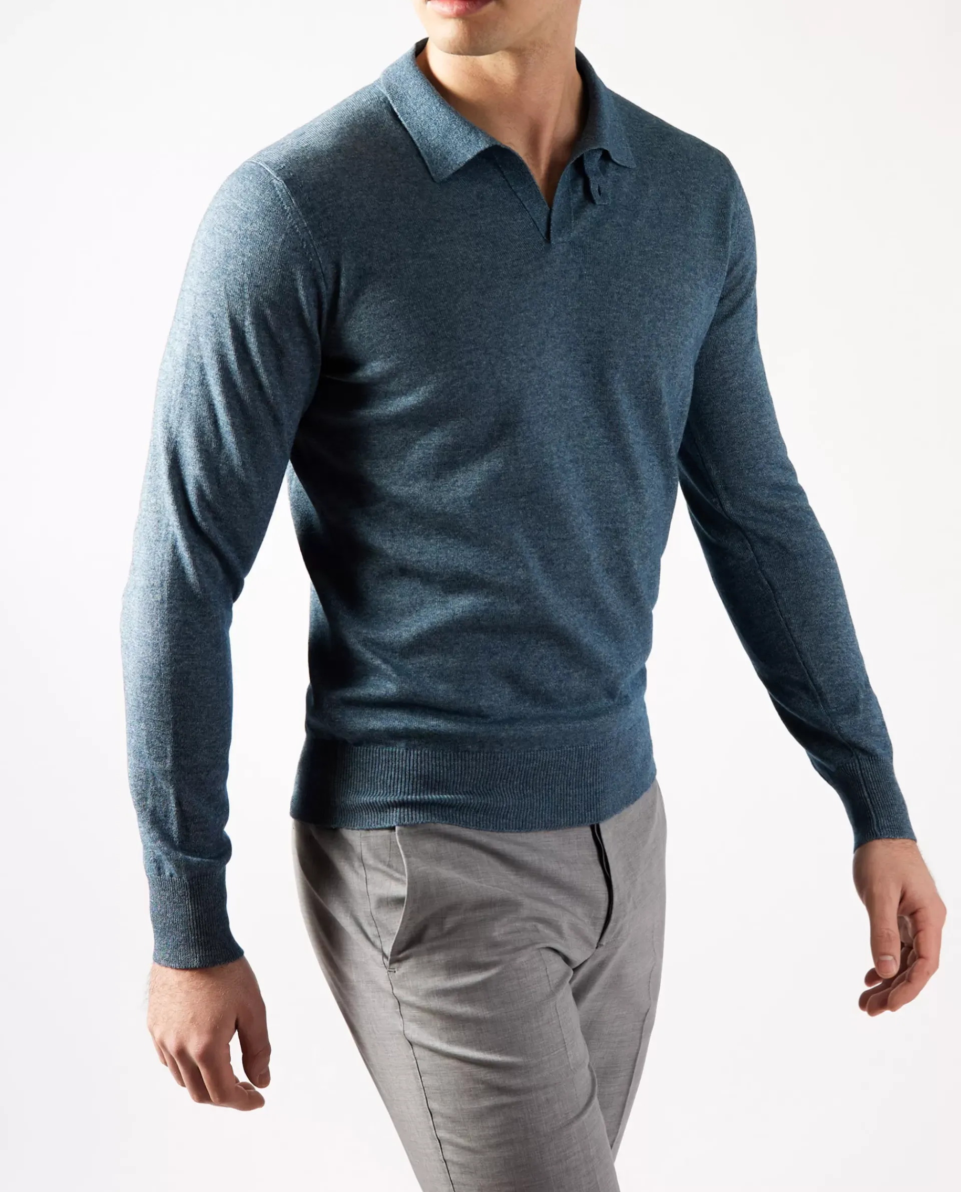 Discount Lange Mouwen Polo Mannen Polo