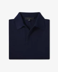 Store Lasca Lange Mouw Polo Mannen Knitwear