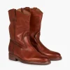 Shop Leren Biker Laarzen Vrouwen Schoenen