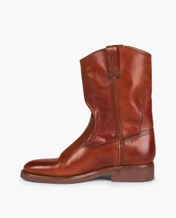 Shop Leren Biker Laarzen Vrouwen Schoenen