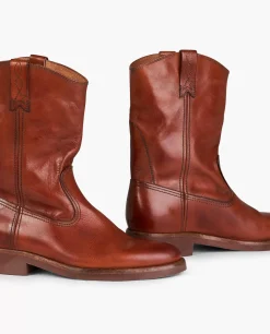 Shop Leren Biker Laarzen Vrouwen Schoenen