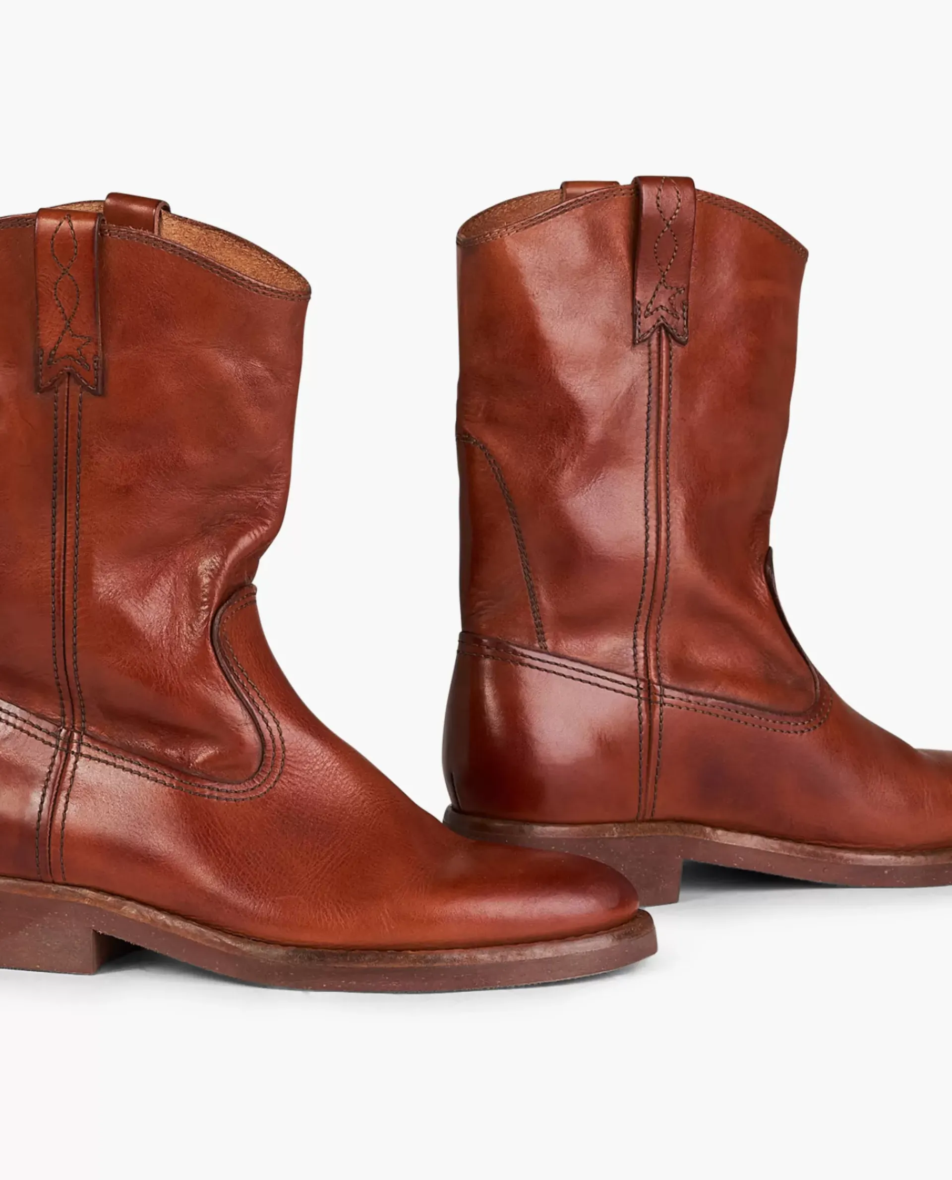 Shop Leren Biker Laarzen Vrouwen Schoenen