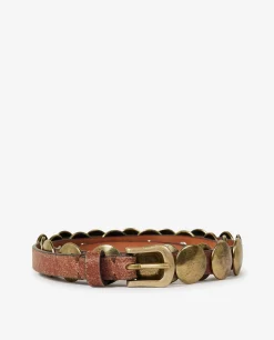 Fashion Leren Ceintuur Met Studs Vrouwen Accessoires