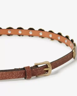 Fashion Leren Ceintuur Met Studs Vrouwen Accessoires
