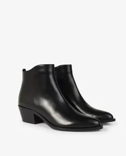 Best Sale Leren Enkellaarzen Vrouwen Schoenen