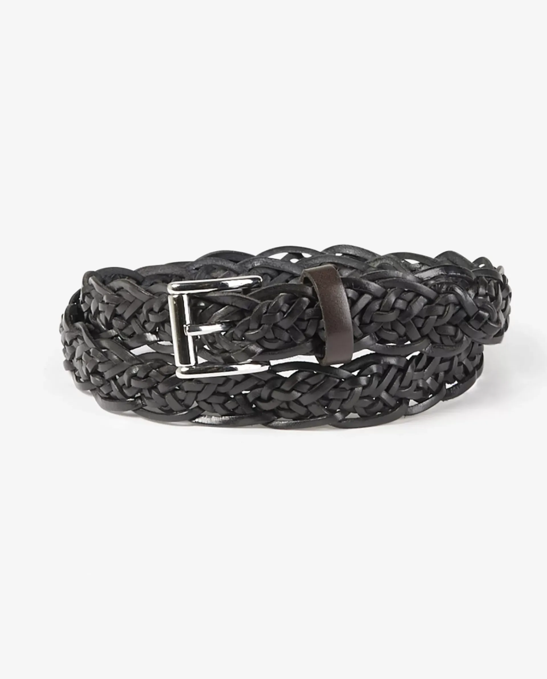 Fashion Leren Gevlochten Riem Mannen Riemen