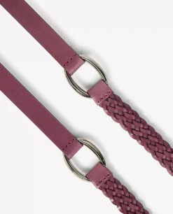 Discount Leren Gevlochten Riem Vrouwen Accessoires