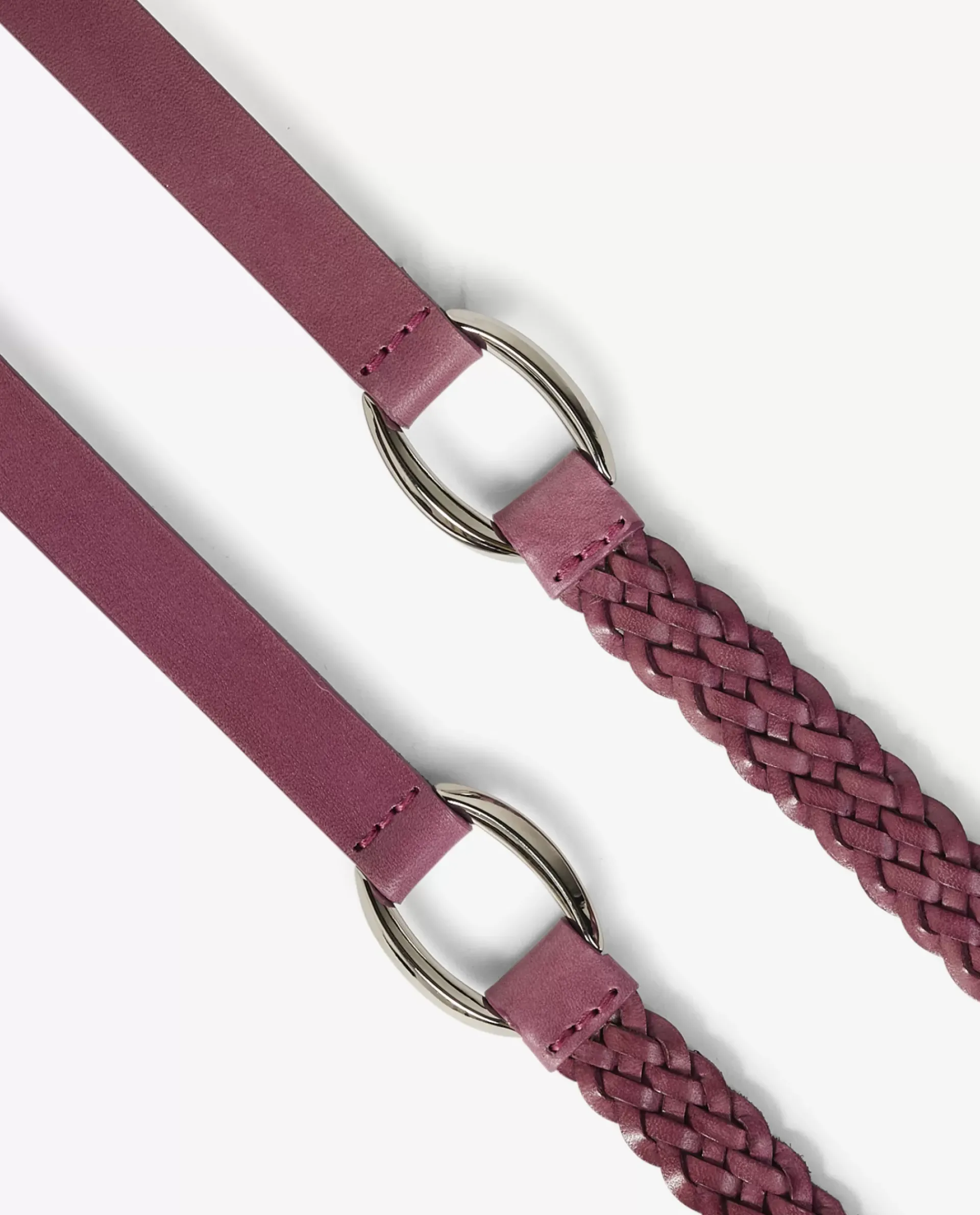 Discount Leren Gevlochten Riem Vrouwen Accessoires