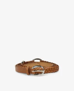 New Leren Gevlochten Riem Vrouwen Accessoires