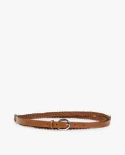 New Leren Gevlochten Riem Vrouwen Accessoires