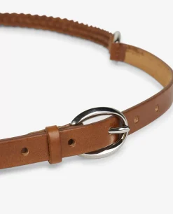 New Leren Gevlochten Riem Vrouwen Accessoires