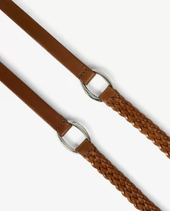 New Leren Gevlochten Riem Vrouwen Accessoires
