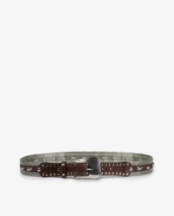 Clearance Leren Riem Met Studs Vrouwen Accessoires