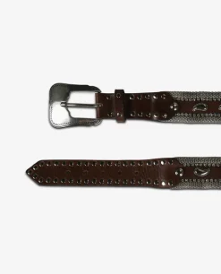 Clearance Leren Riem Met Studs Vrouwen Accessoires