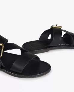 Cheap Leren Sandalen Vrouwen Schoenen