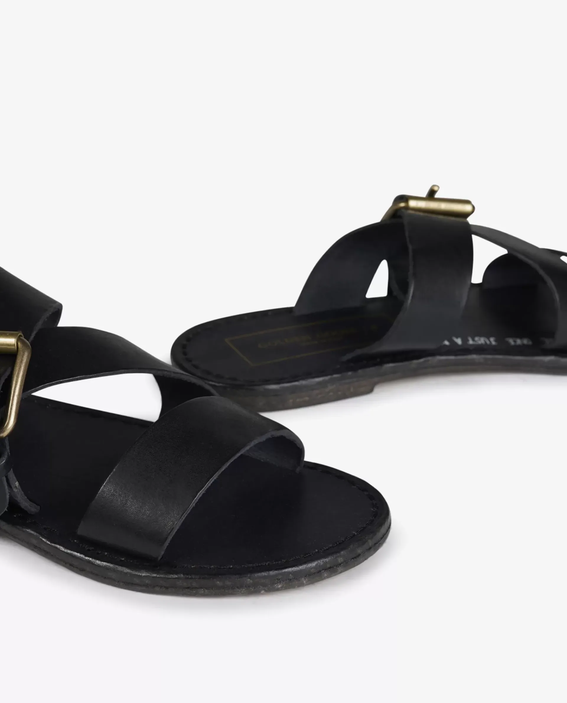 Cheap Leren Sandalen Vrouwen Schoenen