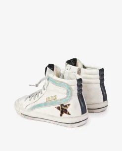Clearance Leren Slide Sneakers Vrouwen Schoenen