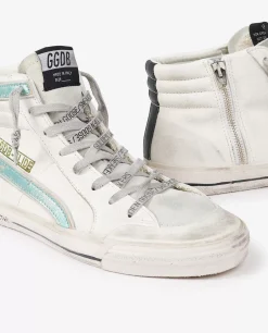Clearance Leren Slide Sneakers Vrouwen Schoenen