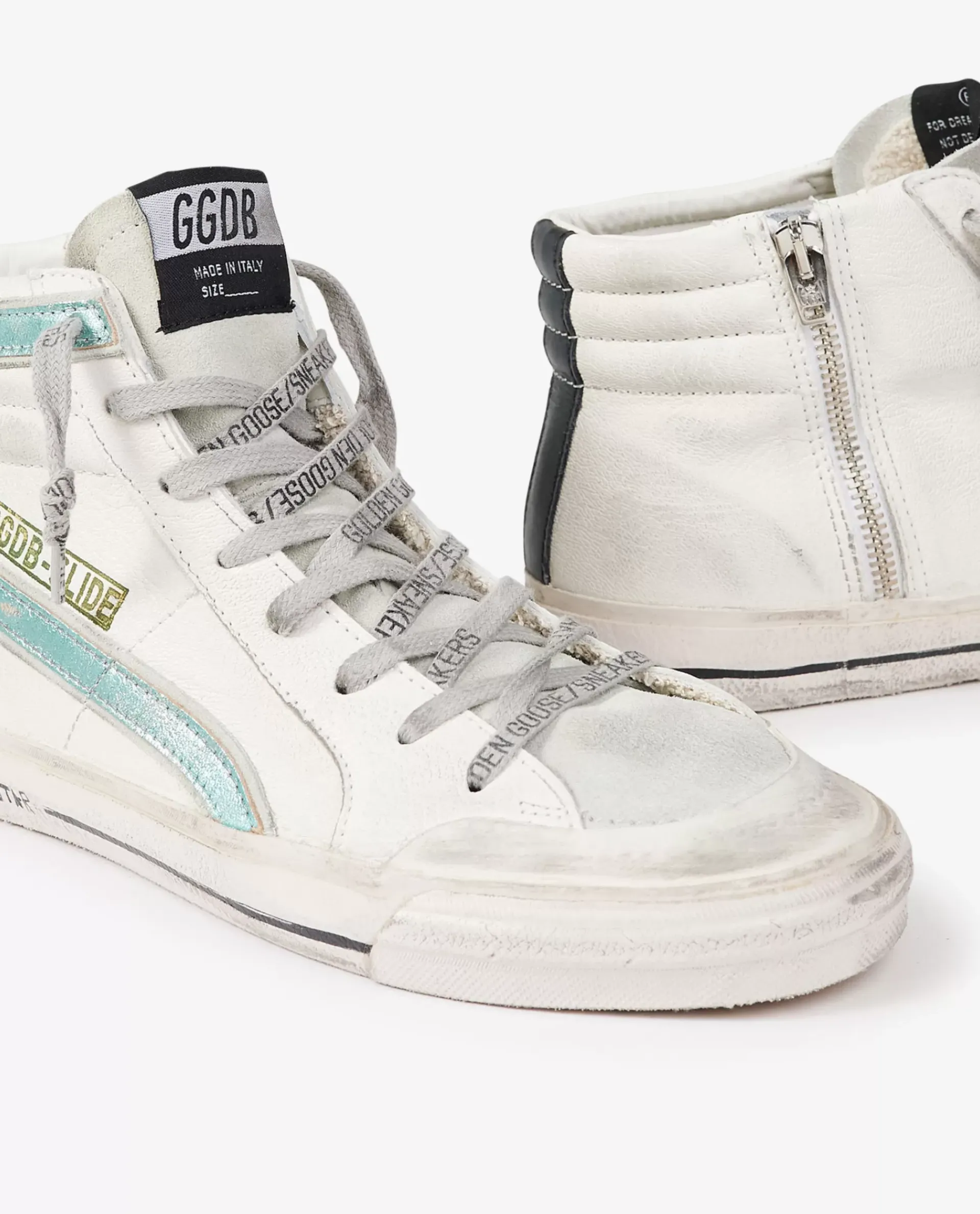 Clearance Leren Slide Sneakers Vrouwen Schoenen