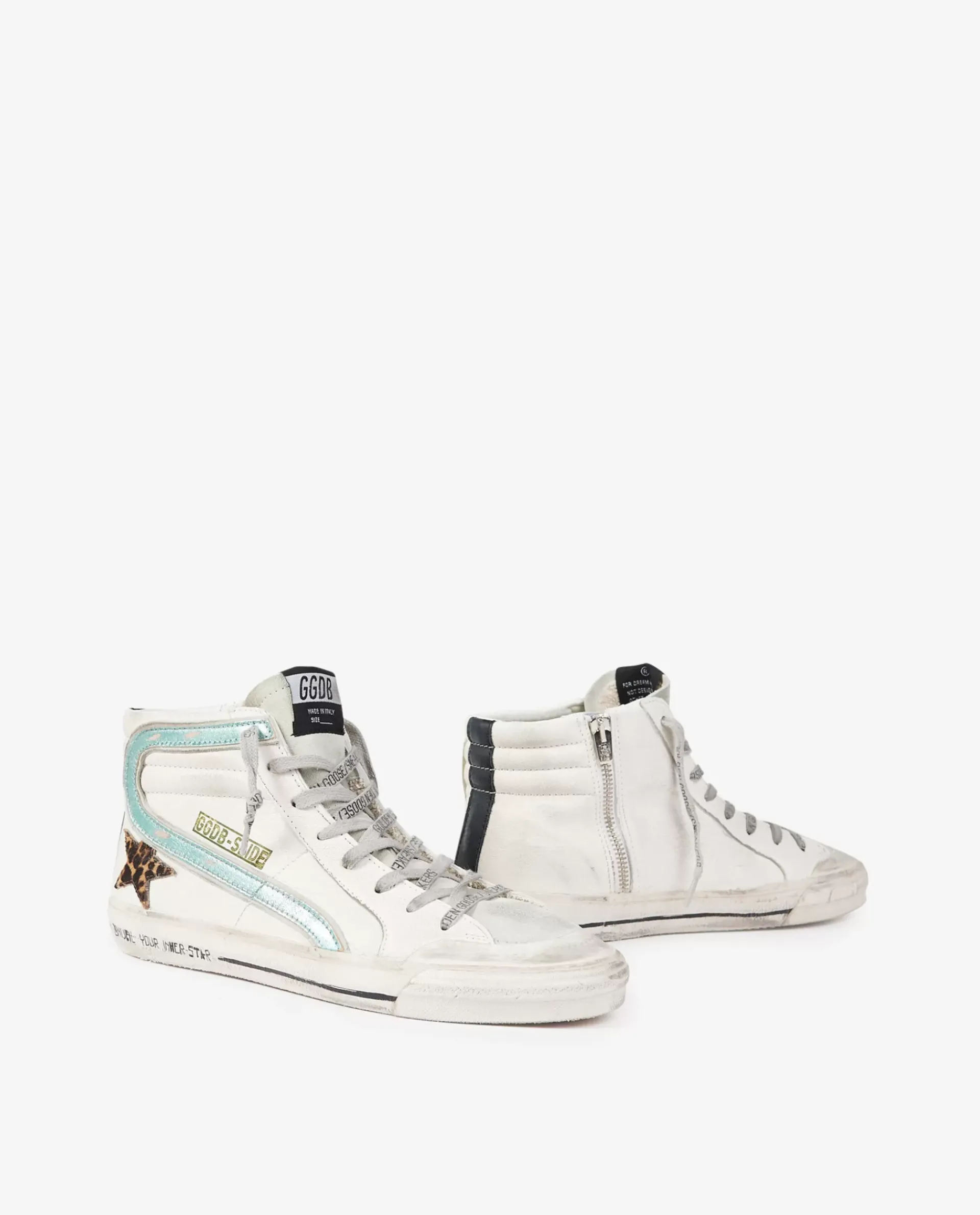 Clearance Leren Slide Sneakers Vrouwen Schoenen