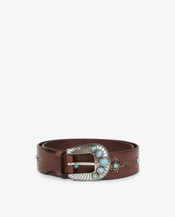 Cheap Leren 'Sportiva' Ceintuur Vrouwen Accessoires