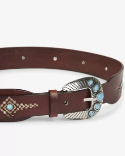 Cheap Leren 'Sportiva' Ceintuur Vrouwen Accessoires